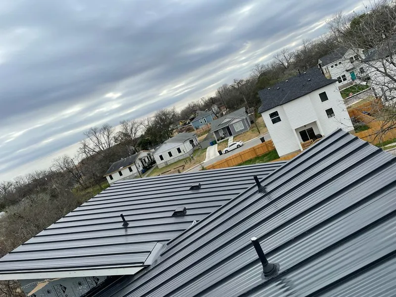 Standing seam metal roof panels with vents for Skylight Repair in Rocky Mount